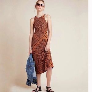 Anthropologie Farm Rio Alyse Midi Dress